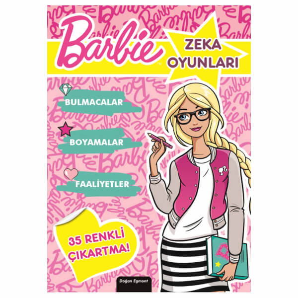 Barbie Zeka Oyunları Aktivite Kitabı 