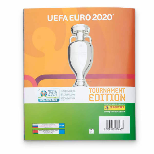 UEFA Euro 2020 Tournament Edition Çıkartma Albümü