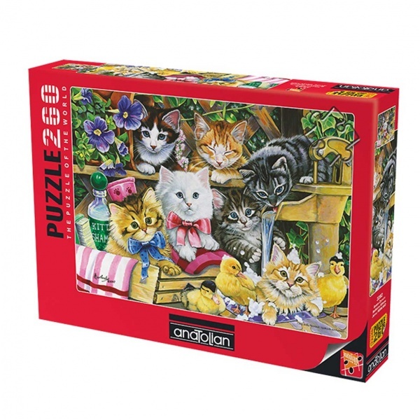 260 Parça Puzzle : Banyo Zamanı