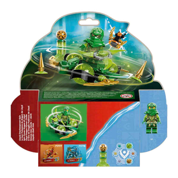 LEGO NINJAGO Lloyd'un Ejderha Gücü Spinjitzu Dönüşü 71779