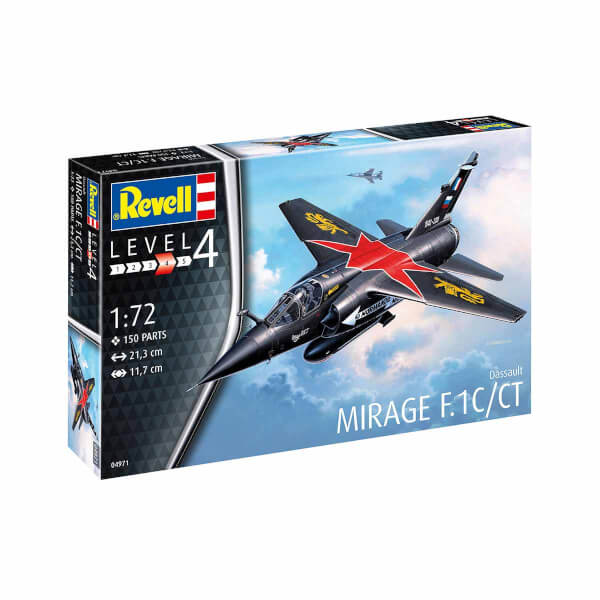 Revell 1:72 Dassault Mirage F.1C/CT Uçak 04971