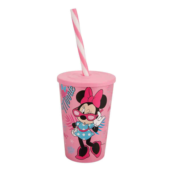 Minnie Pipetli Bardak Pembe 340 ml.