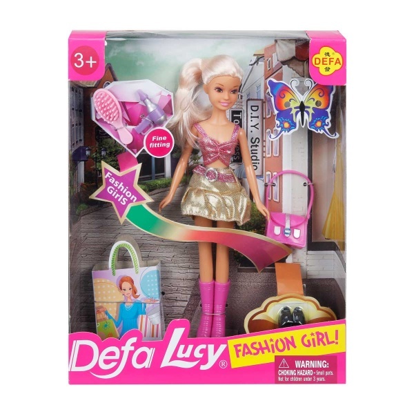 Defa Lucy Aksesuarlı Modacı Bebek