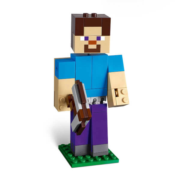 LEGO Minecraft Papağanlı BigFig Steve 21148