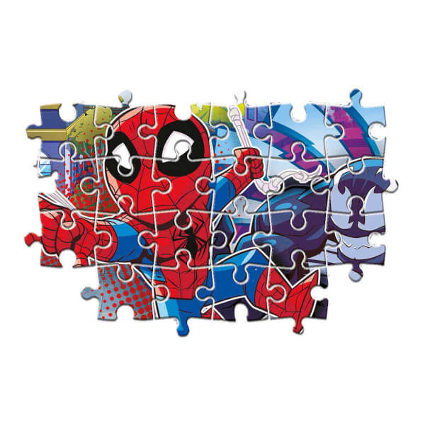 3 x 48 Parça Puzzle : Marvel Super Hero Adventures