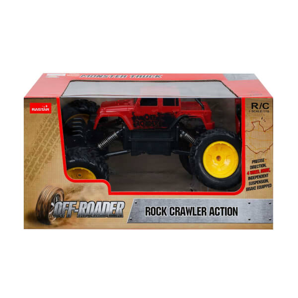 1:18 Rock Crawler Uzaktan Kumandalı Aksiyon Aracı
