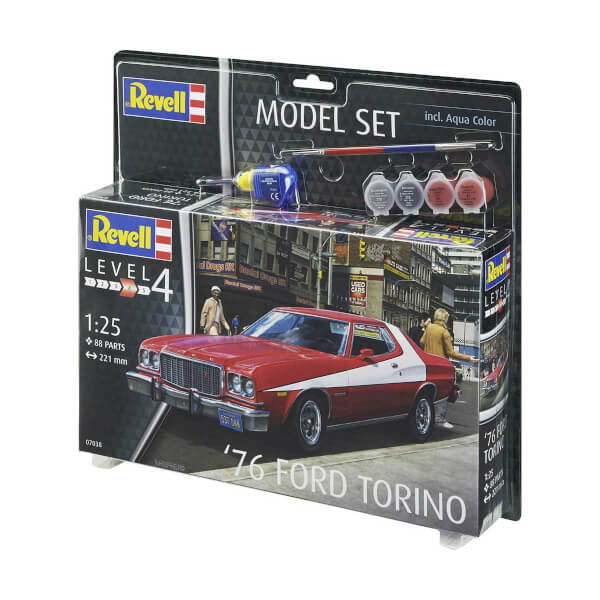 Revell 1:25 76 Ford Torino Model Set Araba 7038