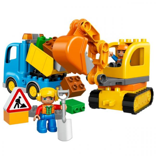 LEGO DUPLO Kamyon ve Paletli Kazıcı 10812