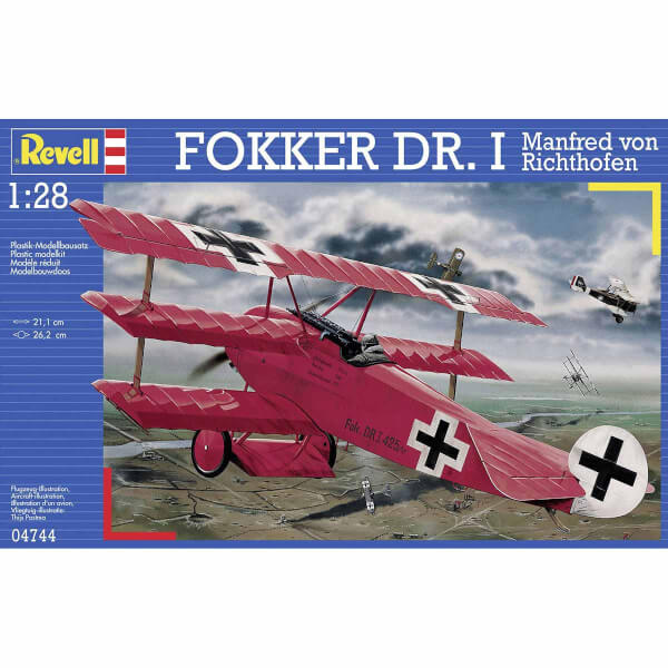 Revell 1:28 Fokker Dr.I Richthofen Uçak VSU04744