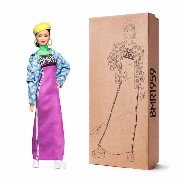 Barbie BMR1959 Koleksiyon Barbie Bebeği Kot Ceketli Şapkalı GHT95