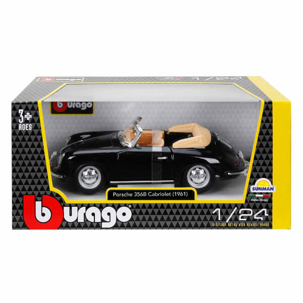 1:24 Porsche 356B Cabriolet 1961 Araba 