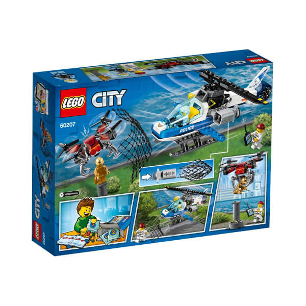 LEGO City Police Gökyüzü Polisi İnsansız Hava Aracı Takibi 60207