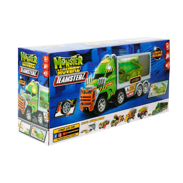 Teamsterz Monster Moverz Sesli ve Işıklı Timsah Kurtarma Kamyonu 40 cm.