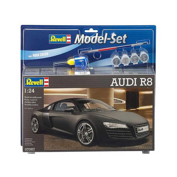 Revell 1:24 Audi R8 Model Set Araba 7057