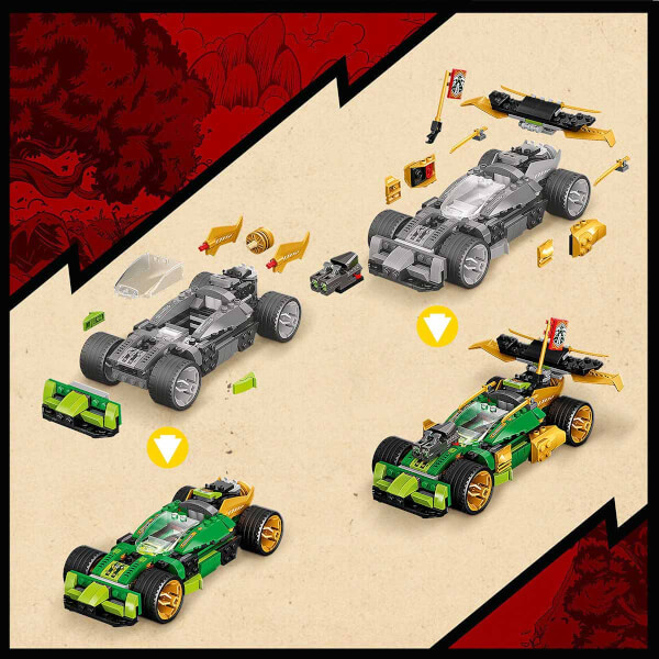 LEGO NINJAGO Lloyd'un Yarış Arabası EVO 71763 