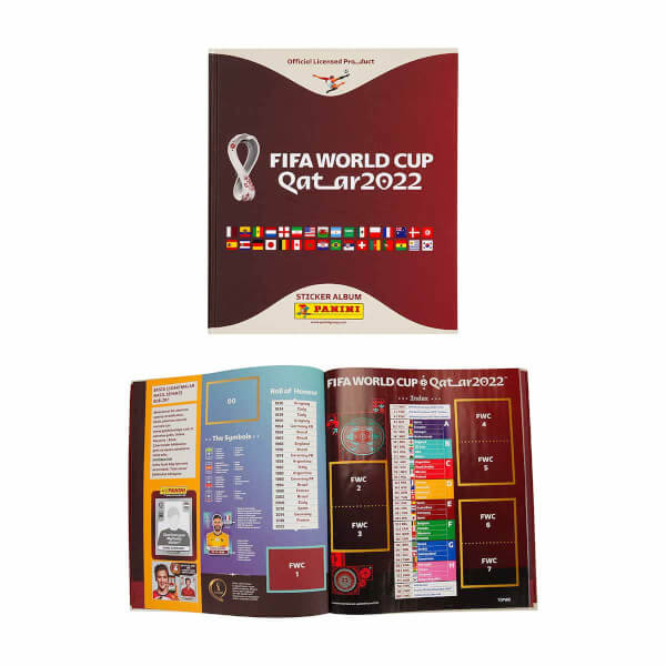 FIFA World Cup Katar 2022 Özel Sert Kapak Albüm Hediyeli 500 adet Çıkartma