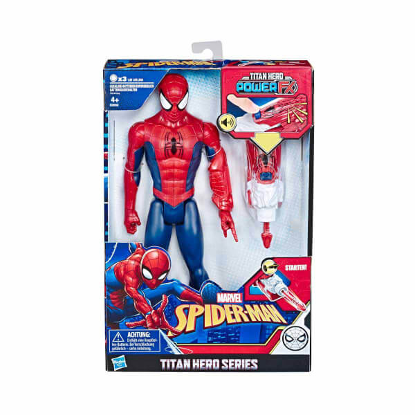 Spiderman Titan Hero Power Fx Spiderman Figür 30 cm.
