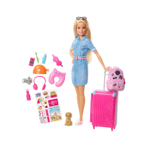 Barbie Seyahatte Bebegi Ve Aksesuarlari Fwv25 Toyzz Shop