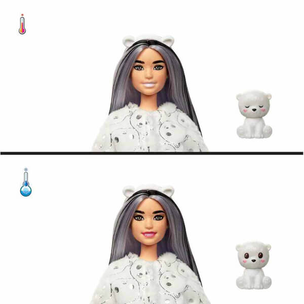 Barbie Cutie Reveal Snowflake Sparkle Bebekler HJM12