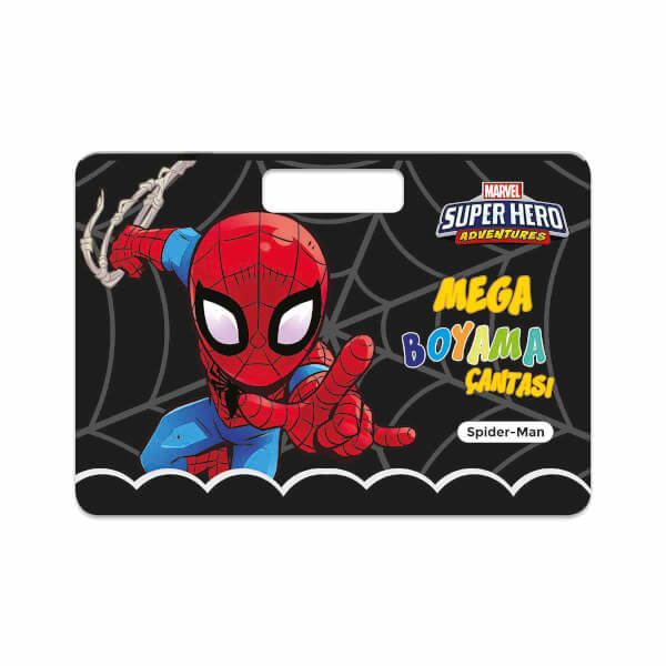 Spiderman Mega Boyama Çantası