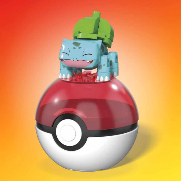 MEGA Pokemon Poke Ball Bulbasaur GVK61