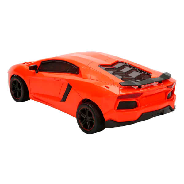 1:12 Night Racer 3D Işıklı Uzaktan Kumandalı USB Şarjlı Araba 35 cm.