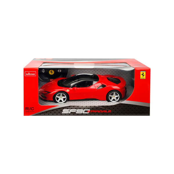 1:14 Ferrari SF90 Stradale Işıklı Uzaktan Kumandalı Araba 34 cm.
