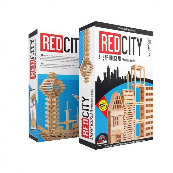 Redka Red City Ahşap Bloklar