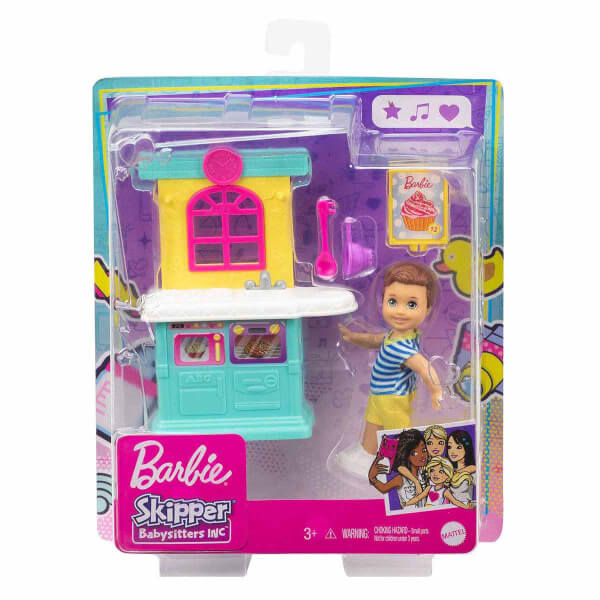 Barbie Bebek Bakıcılığı Oyun Seti FXG94