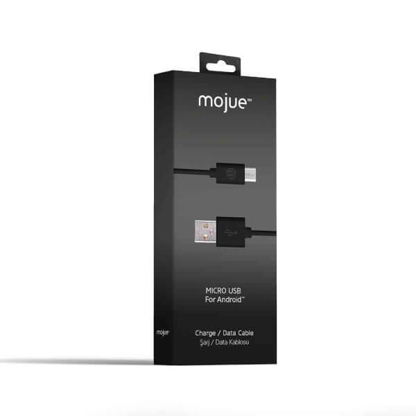 Mojue Micro USB Kablosu Siyah