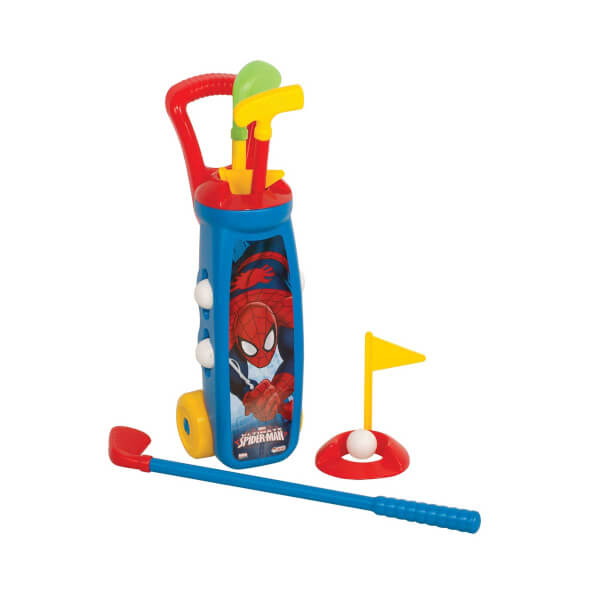 Spiderman Golf Arabası Seti