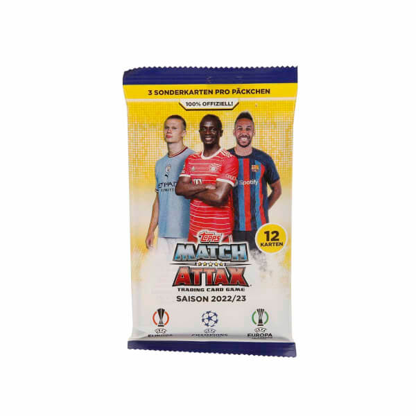 UEFA Şampiyonlar Ligi 22/23 Sezonu Match Attax-Futbolcu Kartları