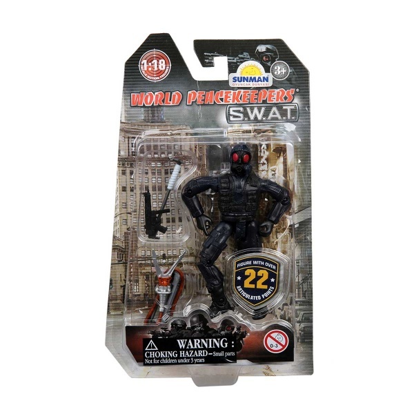 World Peacekeepers - 1:18 Polis Oyuncak Seti