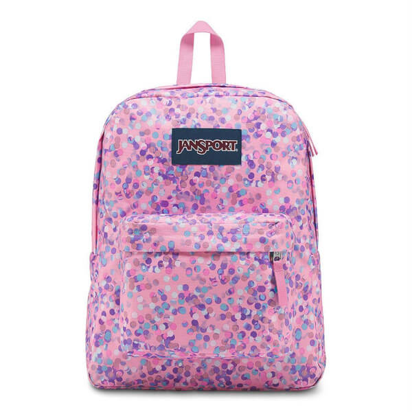 Jansport Superbreak Pink Sparkle Dot Sırt Çantası 3114