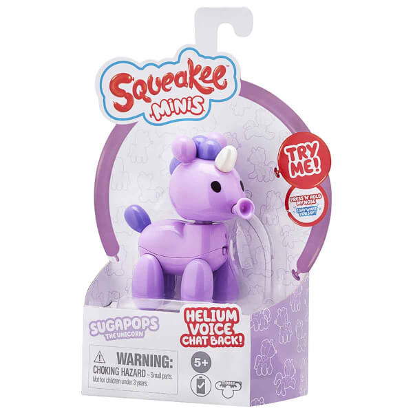 Squeakee Minis Sugapops The Unicorn İnteraktif Balon Oyuncak 