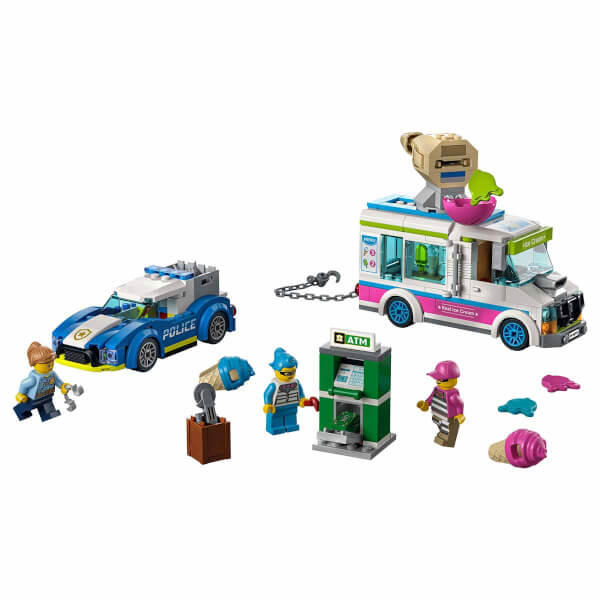 LEGO City Dondurma Kamyonu Polis Takibi 60314