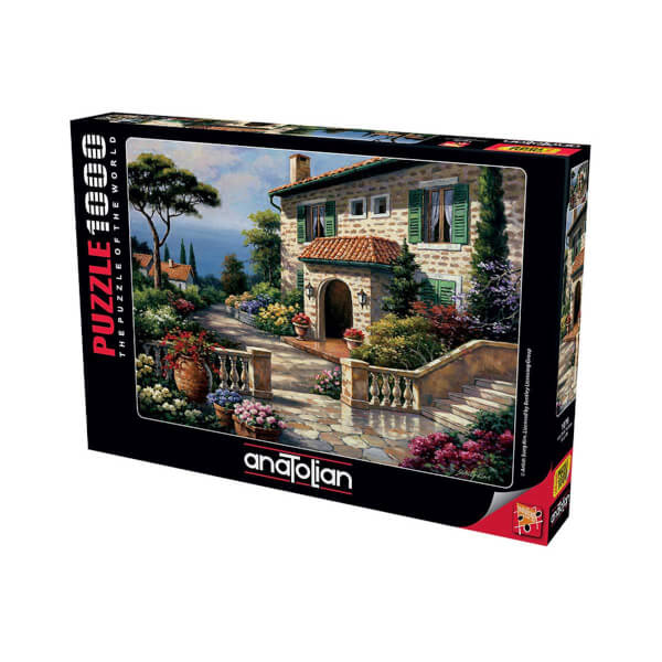 1000 Parça Puzzle : Villa Delle Fontana 
