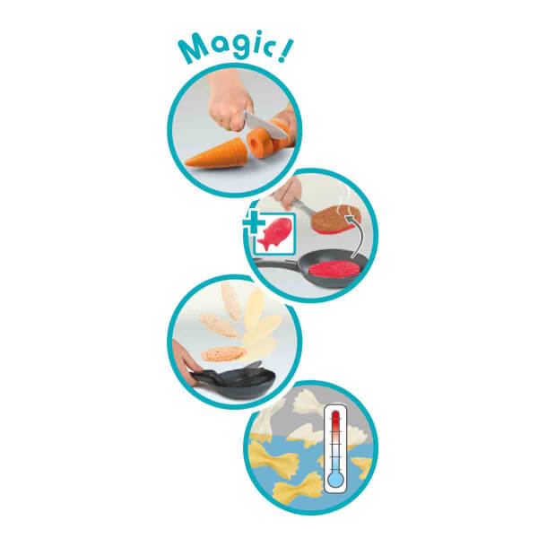 Smoby Tefal Studio Buble XXL 39 Parça Mutfak Seti