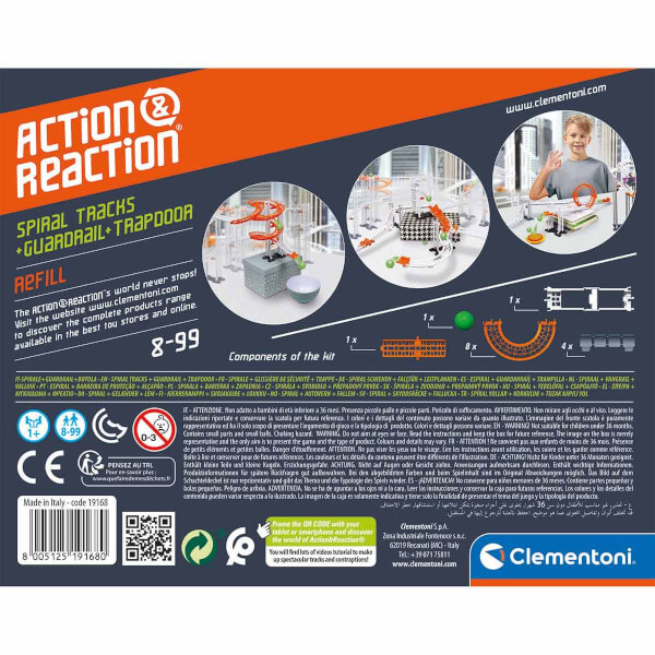 Bilim Seti : Action & Reaction - Spiral Raylar