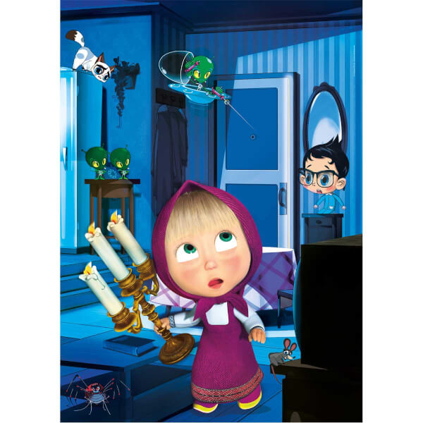 104 Parça Maxi Puzzle : Masha and the Bear