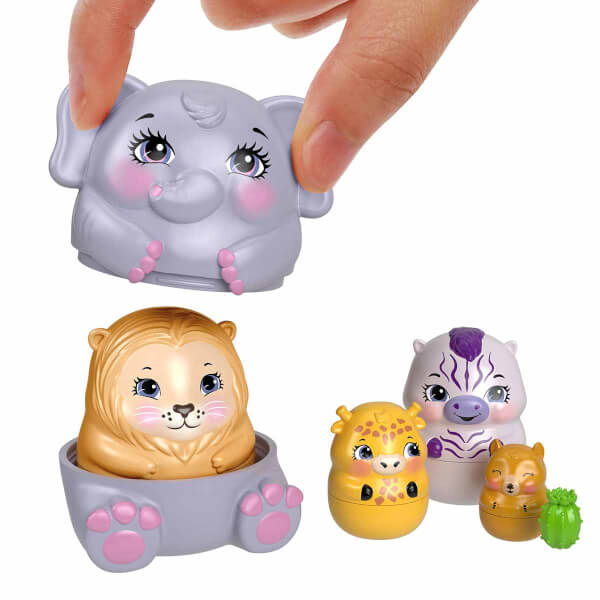 Enchantimals Secret Besties Bebek ve Ev Oyun Seti GTM46