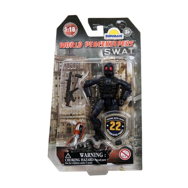 World Peacekeepers - 1:18 Polis Oyuncak Seti
