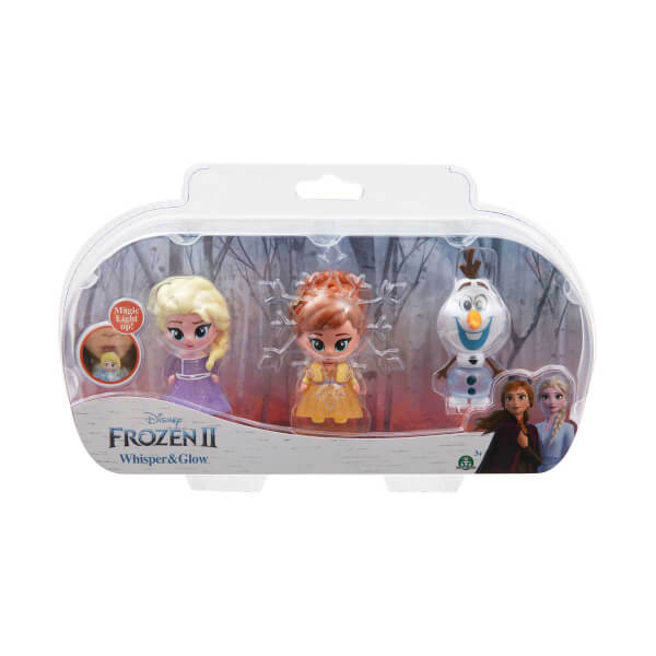 Frozen 2 Işıklı 3’lü Mini Figür 7 cm.
