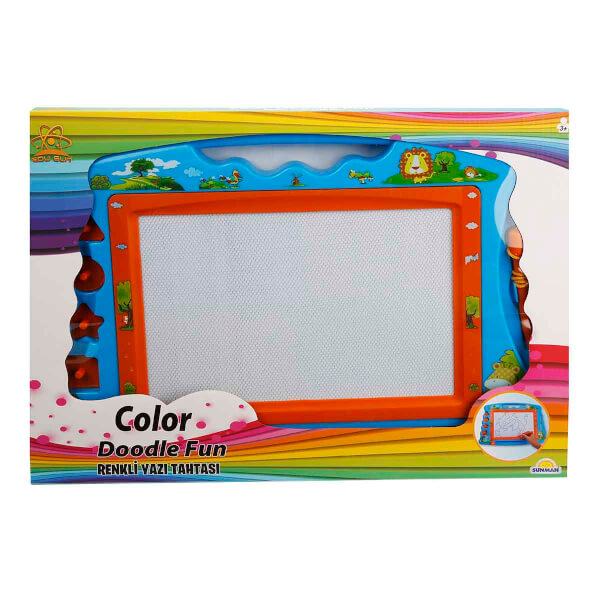 Doodle Renkli ve Şekilli Yazı Tahtası