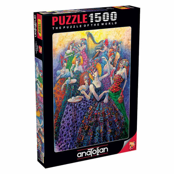 1500 Parça Puzzle : Romantik Balo