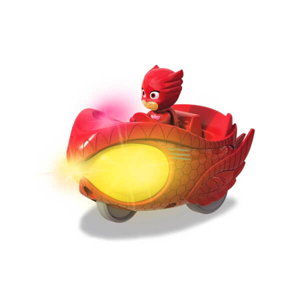 1:43 PijaMaskeliler Sesli ve Işıklı Mission Racer Owlette ve Aracı