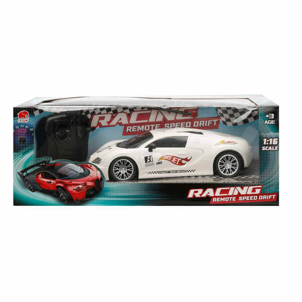 1:16 Uzaktan Kumandalı Racing USB Şarjlı Spor Araba 