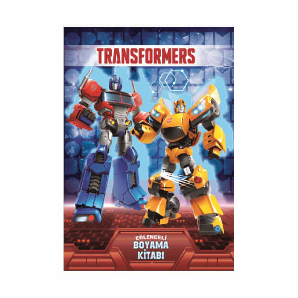 Transformers Eğlenceli Boyama Kitabı