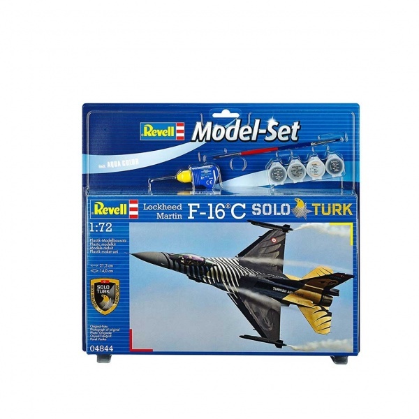 Revell 1:72 F-16C Solo Türk Model Set Uçak