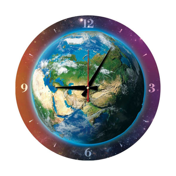 570 Parça Saat Puzzle : Dünya Saati